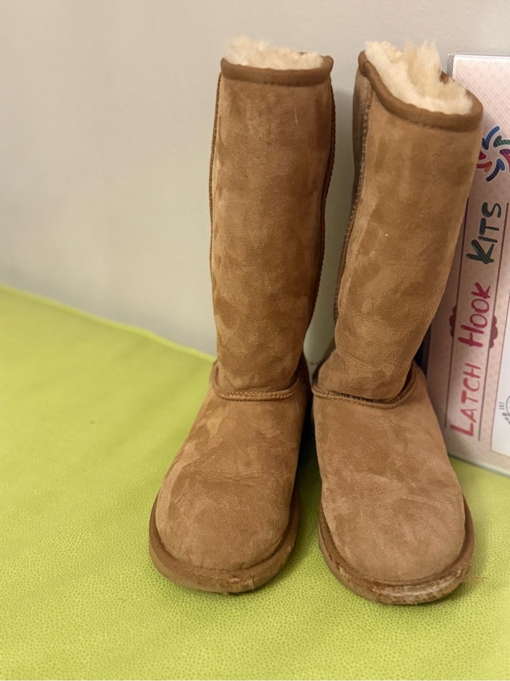 UGG Kids Classic Tall Suede Boots Chestnut - Girls Size 3